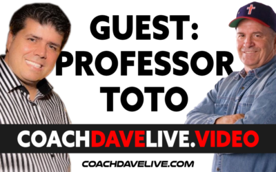 Coach Dave LIVE | 6-17-2021 | GUEST SHANE “PROFESSOR TOTO” VAUGHN