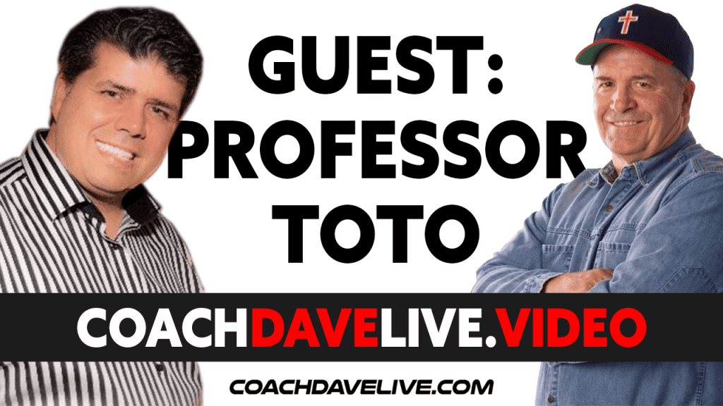 Coach Dave LIVE | 6-17-2021 | GUEST SHANE “PROFESSOR TOTO” VAUGHN