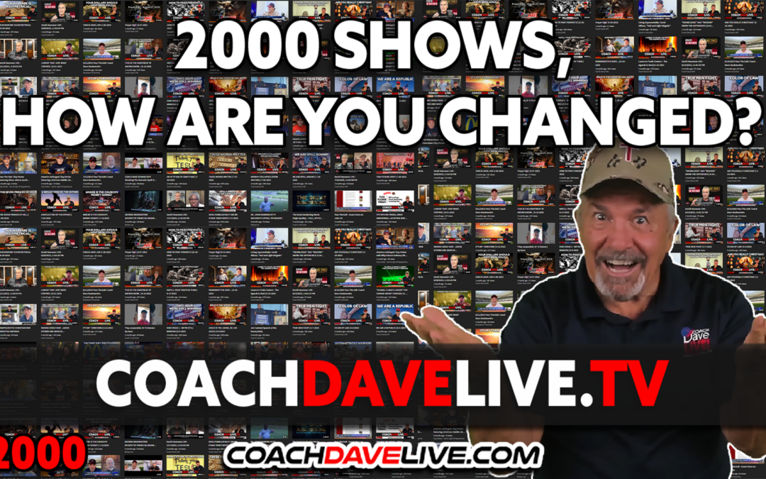 2000 SHOWS, HOW ARE YOU CHANGED? | 10-16-2023