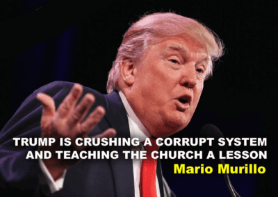 Trump is crushing a corrupt system and teaching Christian leaders a lesson