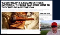 Was Good Friday on Wednesday?