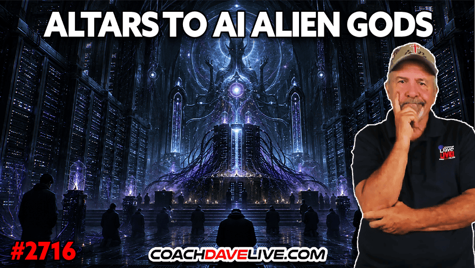 ALTARS TO AI ALIEN GODS | 7-28-2026