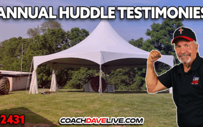 ANNUAL HUDDLE TESTIMONIES | 6-16-2025