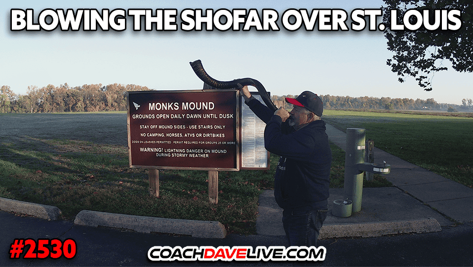 BLOWING THE SHOFAR OVER ST. LOUIS | 11-3-2025