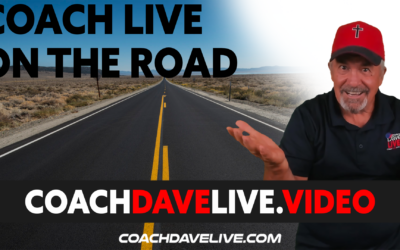 Coach Dave LIVE | 9-2-2021 | COACH LIVE ON THE ROAD