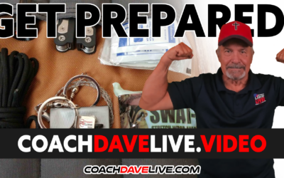 Coach Dave LIVE | 9-30-2021 | GET PREPARED!