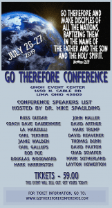 "Go Therefore" Conference @ Lima, OH @ UNOH Event Center | Lima | Ohio | United States