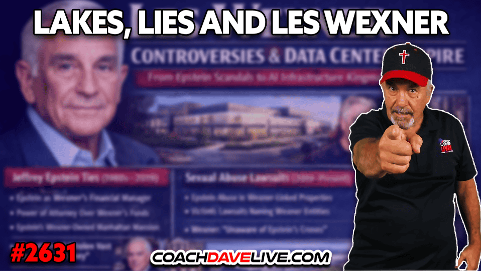 LAKES, LIES, AND LES WEXNER | 3-30-2026
