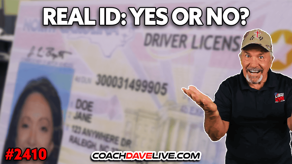 REAL ID: YES OR NO? | 5-15-2025