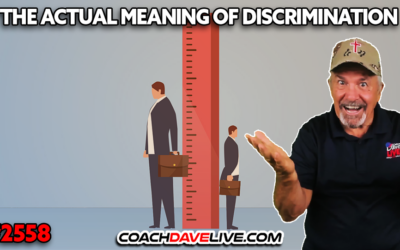 THE ACTUAL MEANING OF DISCRIMINATION | 12-12-2025