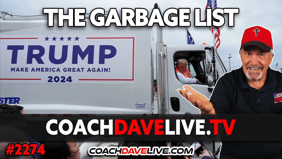 THE GARBAGE LIST | 11-1-2024