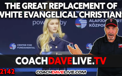 THE GREAT REPLACEMENT OF WHITE EVANGELICAL CHRISTIANS | 5-1-2024