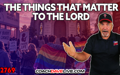 THE THINGS THAT MATTER TO THE LORD | 10-12-2026