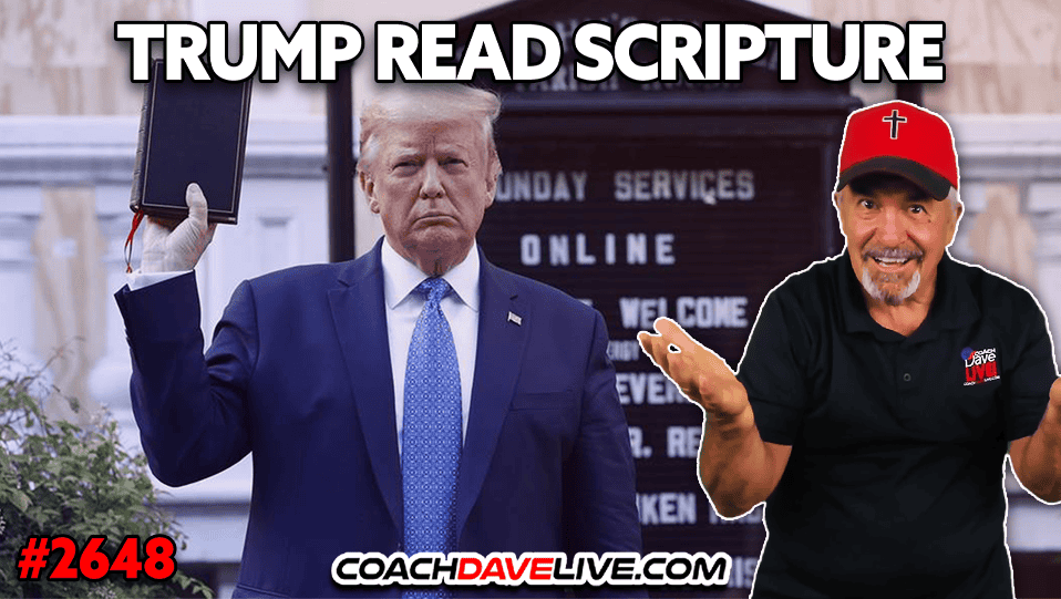 TRUMP READ SCRIPTURE | 4-22-2026