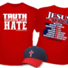 Truth Sounds Like Hate T-Shirt, Red